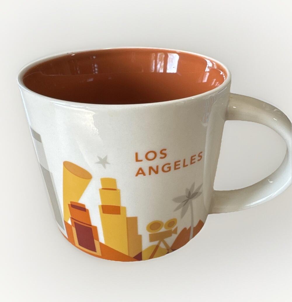 Starbucks 2015 Los Angeles 14oz Coffee Mug /Cup You Are Here Collection